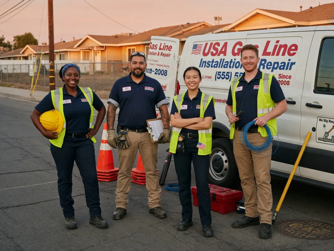 Gas Line Installation company in Doole, TX